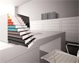 Filing-box, plastic, 10 drawers, DURABLE 
