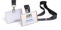Name badge, with neck strap, 54x90 mm, DURABLE 