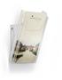 Leaflet holder, desk or wall, vertical, 1/3 A4, DURABLE 