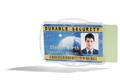 Identity card holder, to 2 card, DURABLE, transparent