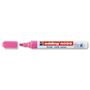 Chalk marker, 2-3 mm, chisel tip, EDDING "4095", neon pink