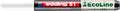 Paint marker, 2-3 mm, EDDING "51", white