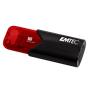 Pendrive, 16GB, USB 3.2, EMTEC "B110 Click Easy", black-red