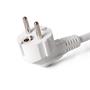 Extension lead, 3 foglalat, 1,5 m, USB, with switch, ENTAC, white