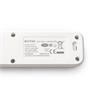 Extension lead, 3 foglalat, 1,5 m, USB, with switch, ENTAC, white