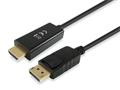 Adapter cable, DisplayPort-HDMI, 3m, EQUIP