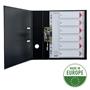 Dividers, plastic, A4, 1-6, ESSELTE, grey