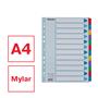 Dividers, laminated cardboard, A4, 12 parts, ESSELTE 