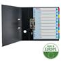 Dividers, laminated cardboard, A4 Maxi, 1-10, rewritable, ESSELTE