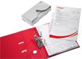 Punched pockets, A4, 55 micron, clear, in box, ESSELTE 