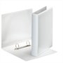 Ring binder, clear cover, 2 rings, D shaped, 46 mm, A5, PP, ESSELTE, white
