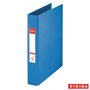 Ring binder, 2 rings, 42 mm, A5, PP, ESSELTE "Standard", blue Vivida