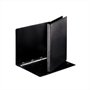 Ring binder, clear cover, 4 rings, 25 mm, A4, PP, ESSELTE, black