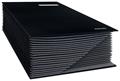 Signature blotters, A4, 20 parts, cardboard, ESSELTE, black