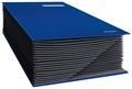 Signature blotters, A4, 20 parts, cardboard, ESSELTE, blue