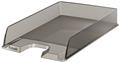 Letter tray, plastic, ESSELTE "Europost", smoked