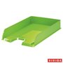 Letter tray, plastic, ESSELTE "Europost", Vivida green