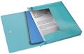 Flap folder with rubberband, 40 mm, PP, A4, ESSELTE 