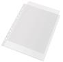Punched pockets,  A4 Maxi, 70 micron, orange peel, ESSELTE "Recycled"