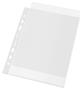 Punched pockets,  A5, 70 micron, orange peel, ESSELTE "Recycled"