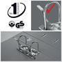 Lever arch file, 75 mm, A4, PP, with metal shoe, ESSELTE 