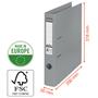 Lever arch file, 50 mm, A4, PP, with metal shoe, ESSELTE 