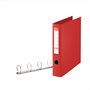 Ring binder, 4 rings, D shaped, 60 mm, A4 maxi, PP, ESSELTE "Jumbo Vivida", red