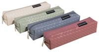 Pencil case, with zipp, square, EXACOMPTA 