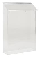 Catalog holder, outdoor, with cover, A4, standing, EXACOMPTA, transparent