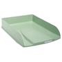 Letter tray, plastic, EXACOMPTA "COMBO Styli Autentik", sage green