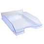 Letter tray, plastic, A4, EXACOMPTA "Linicolor®", iceblue