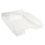 Letter tray, plastic, A4, EXACOMPTA "Office", transparent