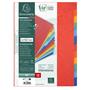 Dividers, cardboard, A4, 12 parts, EXACOMPTA, colorful