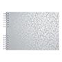 Photo album, wire bound, 32x22 cm, 25 sheets, EXACOMPTA "Autentik", sage green