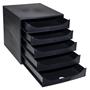 Drawer cabinet, plastic, 5 tiers, EXACOMPTA 