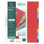 Dividers, cardboard, A4+, 12 parts, EXACOMPTA, colorful