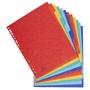 Dividers, cardboard, A4+, 12 parts, EXACOMPTA, colorful