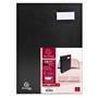 Signature blotters, A4, 18 compartments, cardboard, EXACOMPTA, black