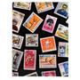 Album, stamp collector, 22,5x30,5 cm, 8 sheets, EXACOMPTA 