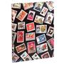Album, stamp collector, 22,5x30,5 cm, 8 sheets, EXACOMPTA 