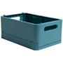 Storage box, A5+, foldable, EXACOMPTA "Skandi", pacific blue