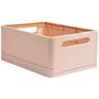 Storage box, A4+, foldable, EXACOMPTA "Skandi", nude