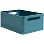 Storage box, A4+, foldable, EXACOMPTA "Skandi", pacific blue