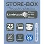 Filing-box, plastic, 6 cabinet, EXACOMPTA 