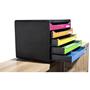 Filing-box, plastic, 5 cabinet, EXACOMPTA 