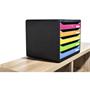 Filing-box, plastic, 5 cabinet, EXACOMPTA 