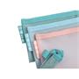 Pocket with zip, mesh, A6, EXACOMPTA "Chromaline Pastel", assorted colors