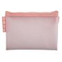 Pocket with zip, mesh, A6, EXACOMPTA 