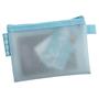 Pocket with zip, mesh, A6, EXACOMPTA 
