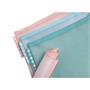 Pocket with zip, mesh, A5, EXACOMPTA "Chromaline Pastel", assorted colors
